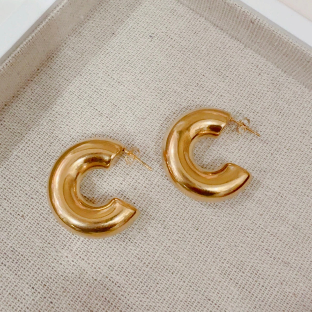 Aretes Arracada Chunky