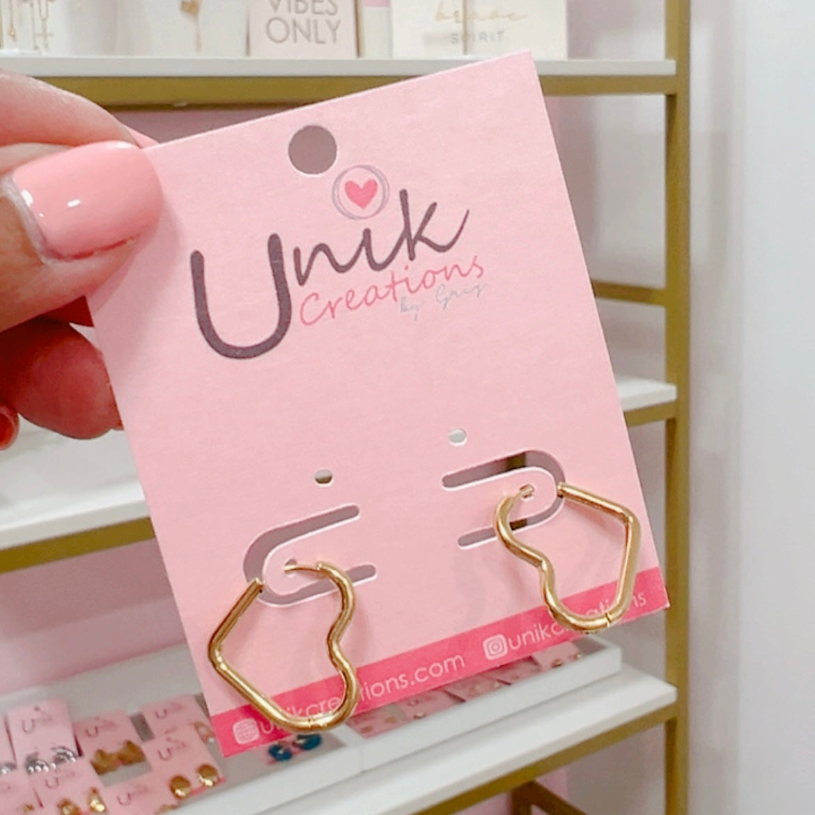 Aretes Corazon Sencillo