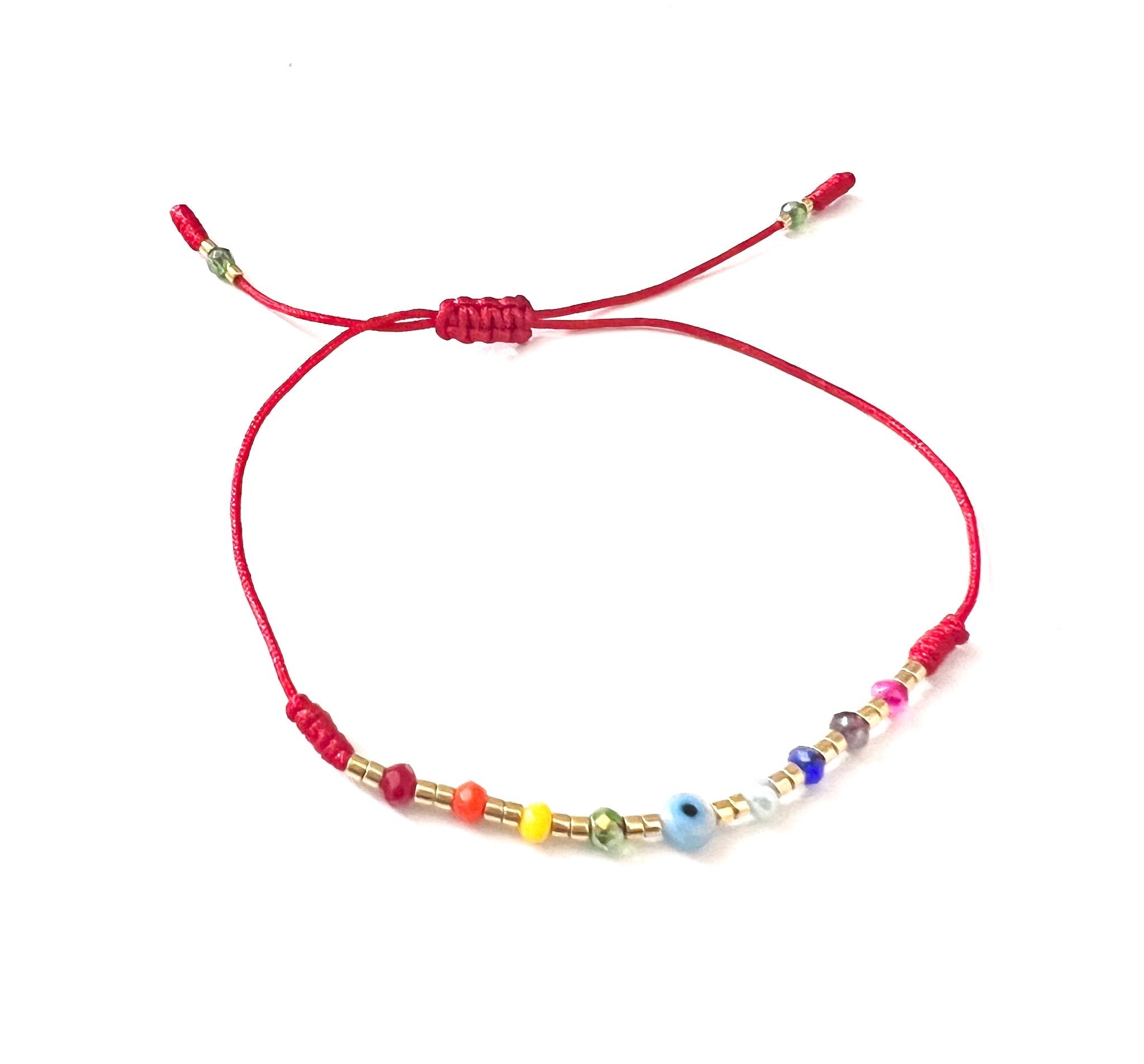 Pulsera Ojito Cristalitos