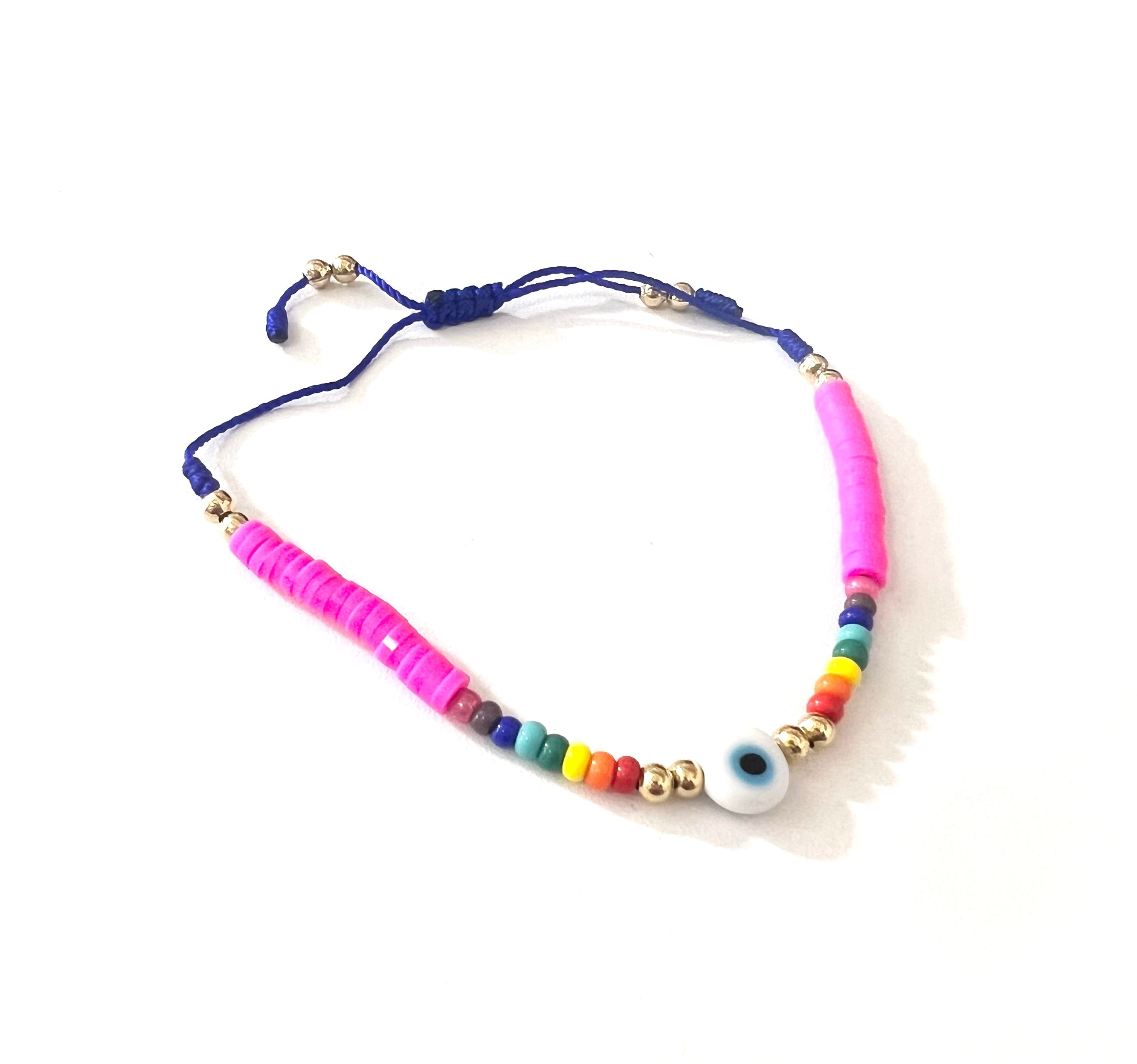 Pulsera Colorida Rosa