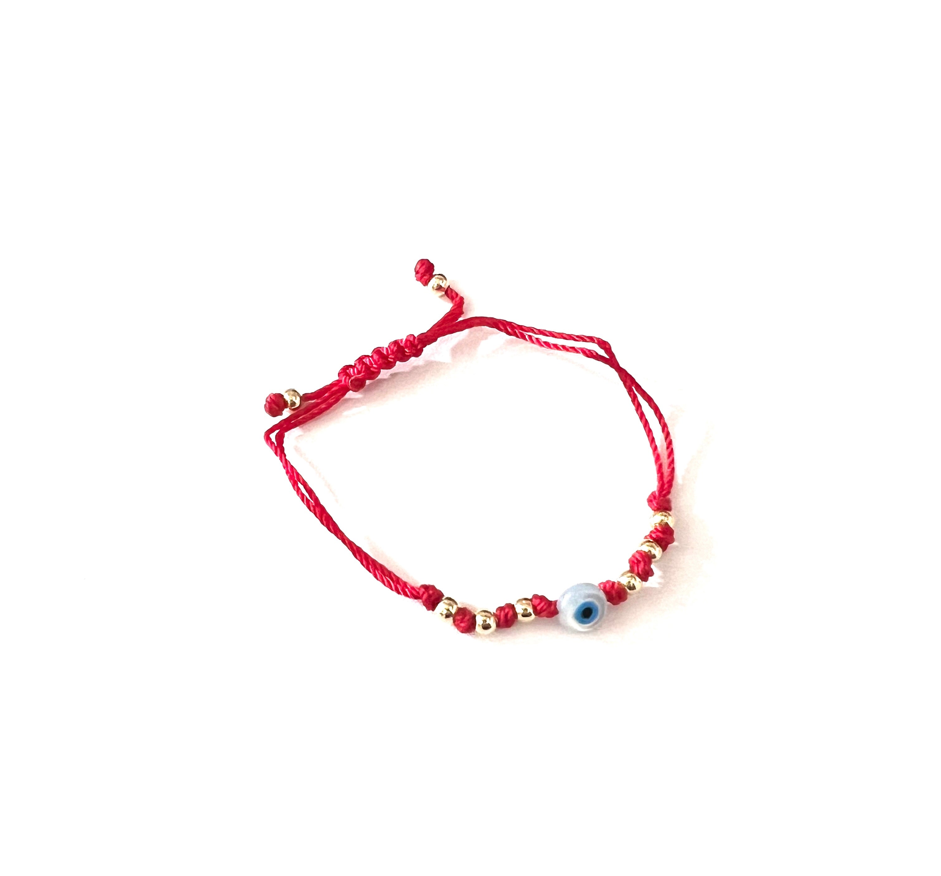 Pulsera Bebe Ojito Madre Perla