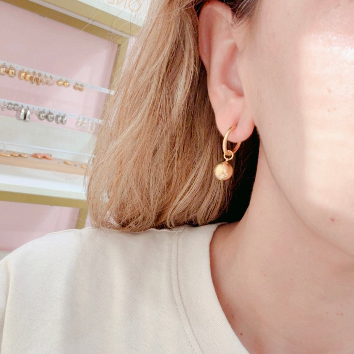 Aretes Bolita