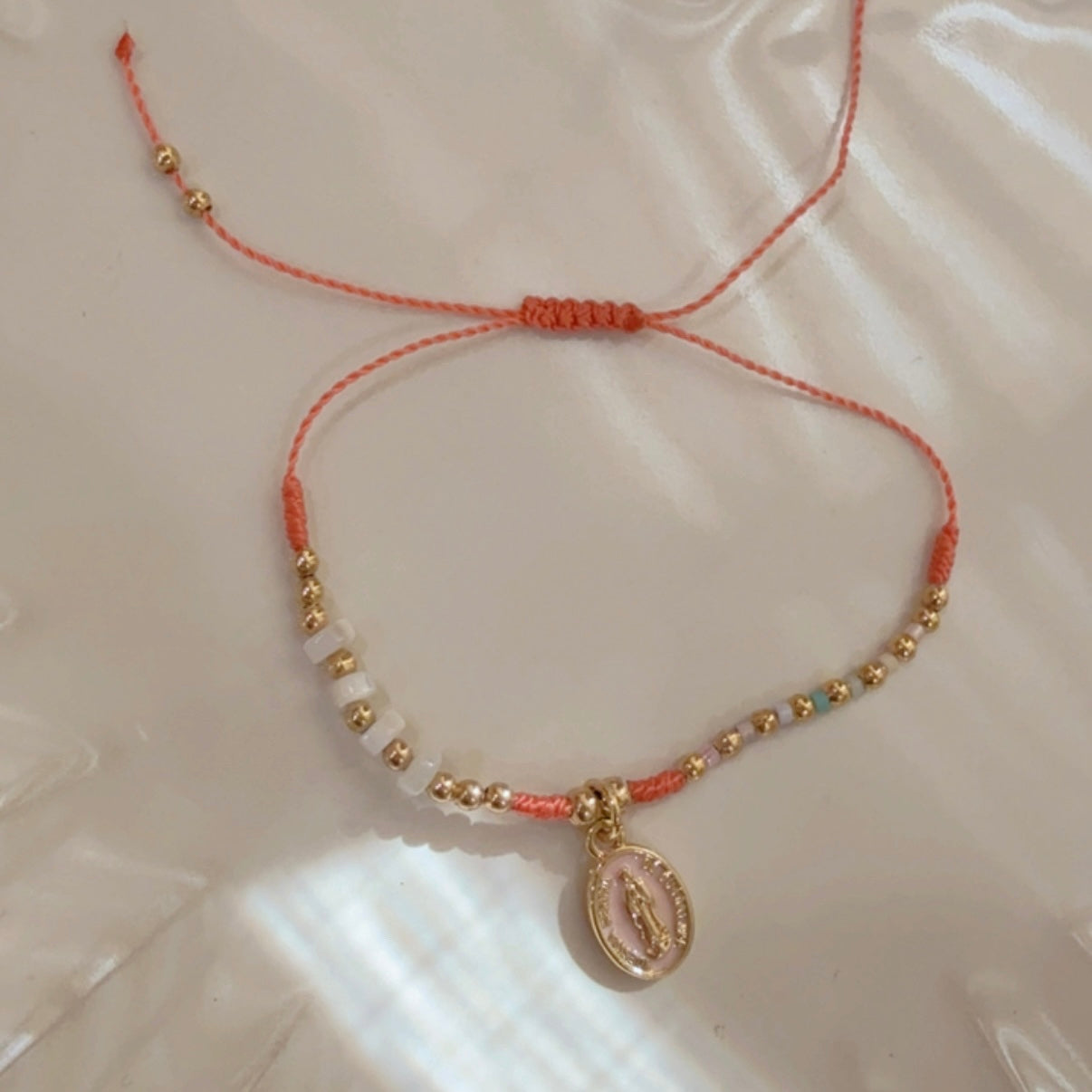 Pulsera Virgensita Pastel