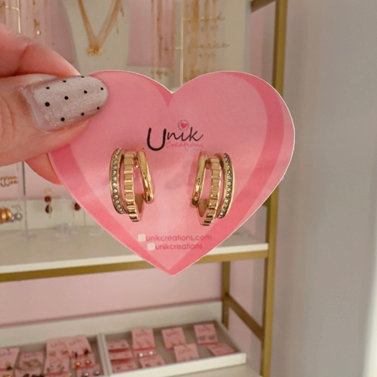 Aretes Arracada Mixta