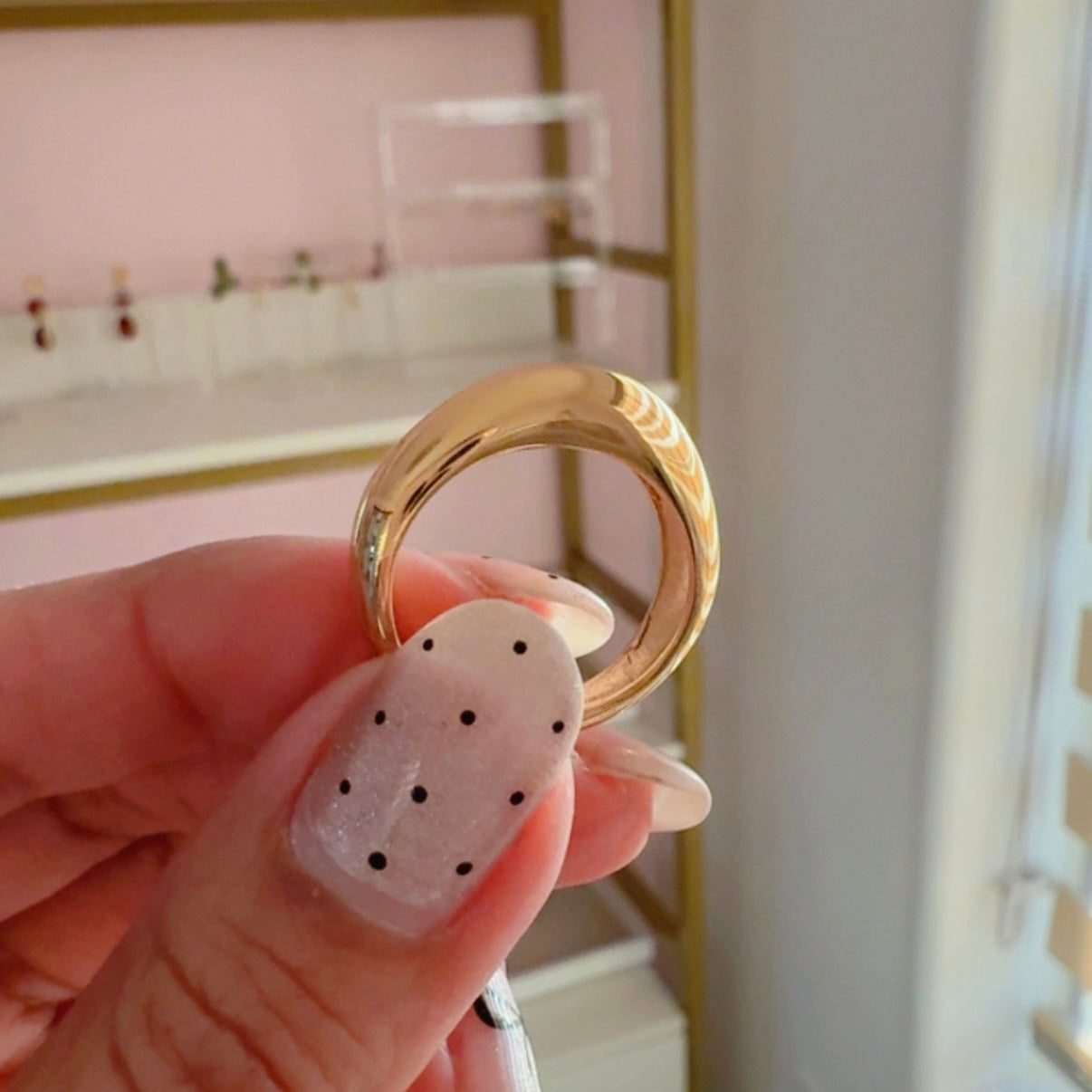 Anillo Asymetrico Liso