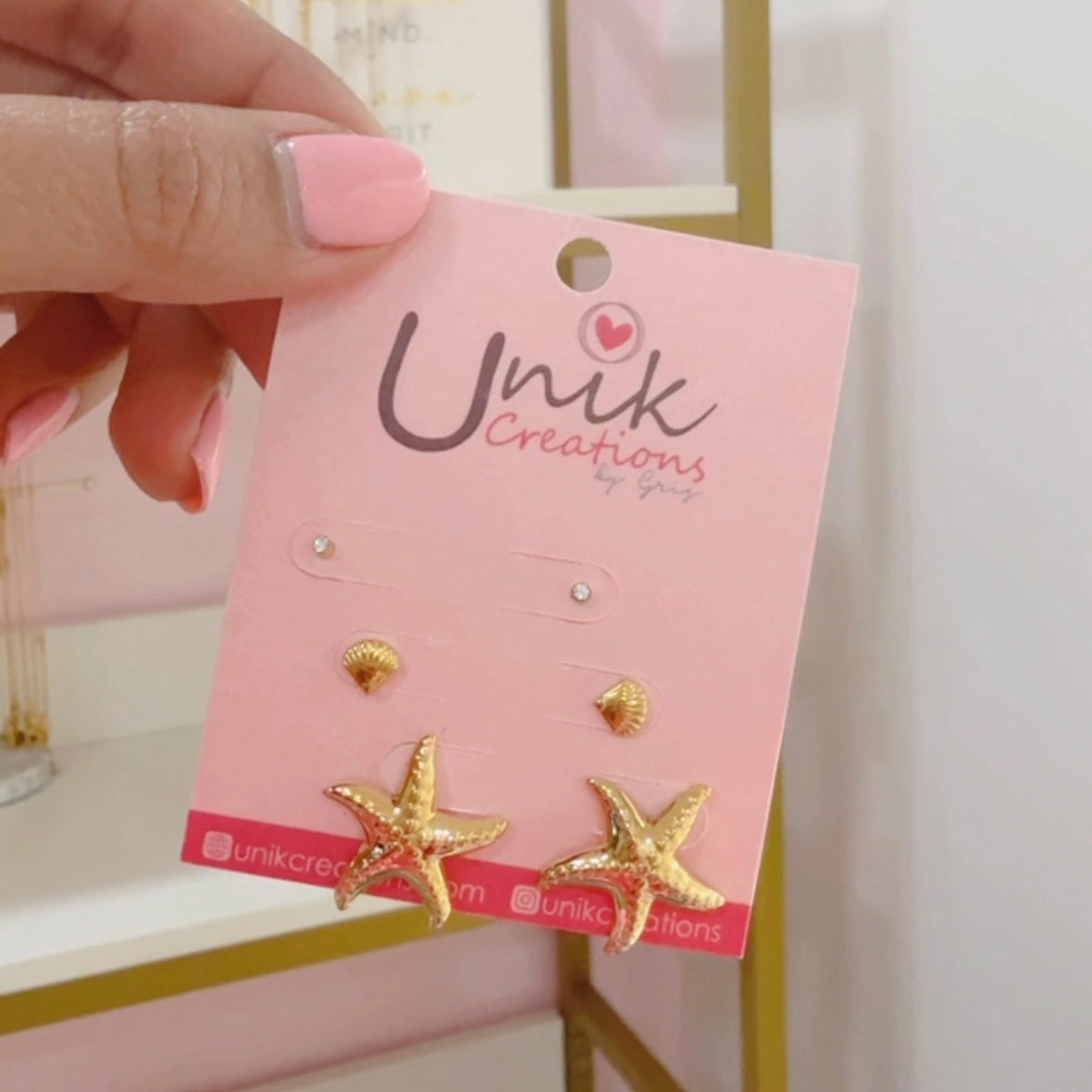 Aretes Set Estrella Mar