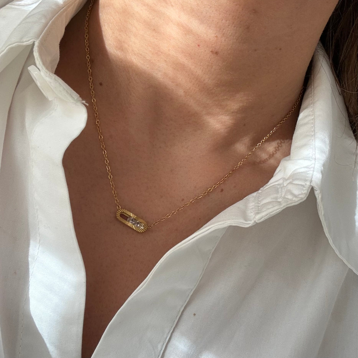 Zircon Mini Necklace