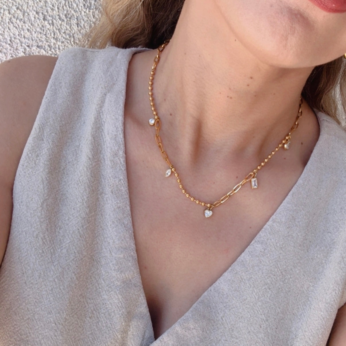 Collar Cristalitos