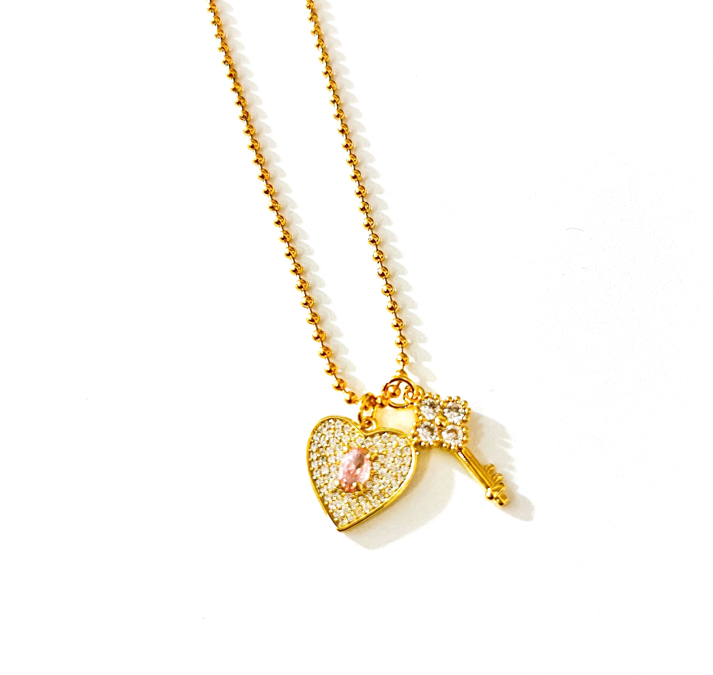 Collar Corazón Clover