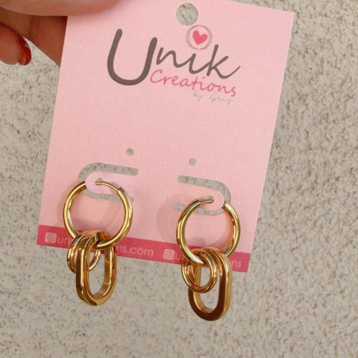 Aretes Arracada Aro Lisa