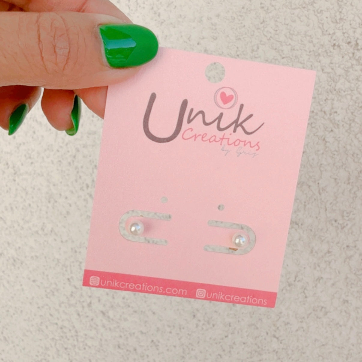 Aretes Perla Stud