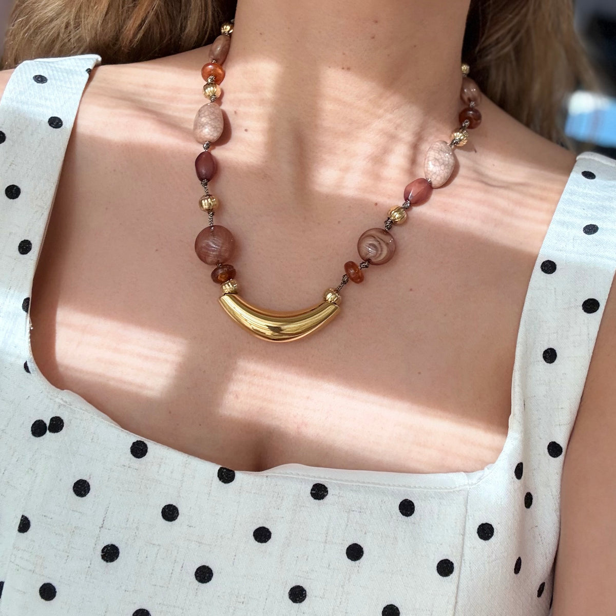 Beaded Chain Necklace