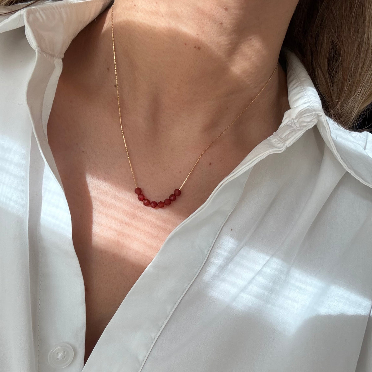 Red Natural Necklace