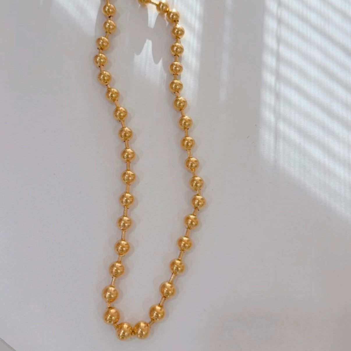 Collar Bolas Acero