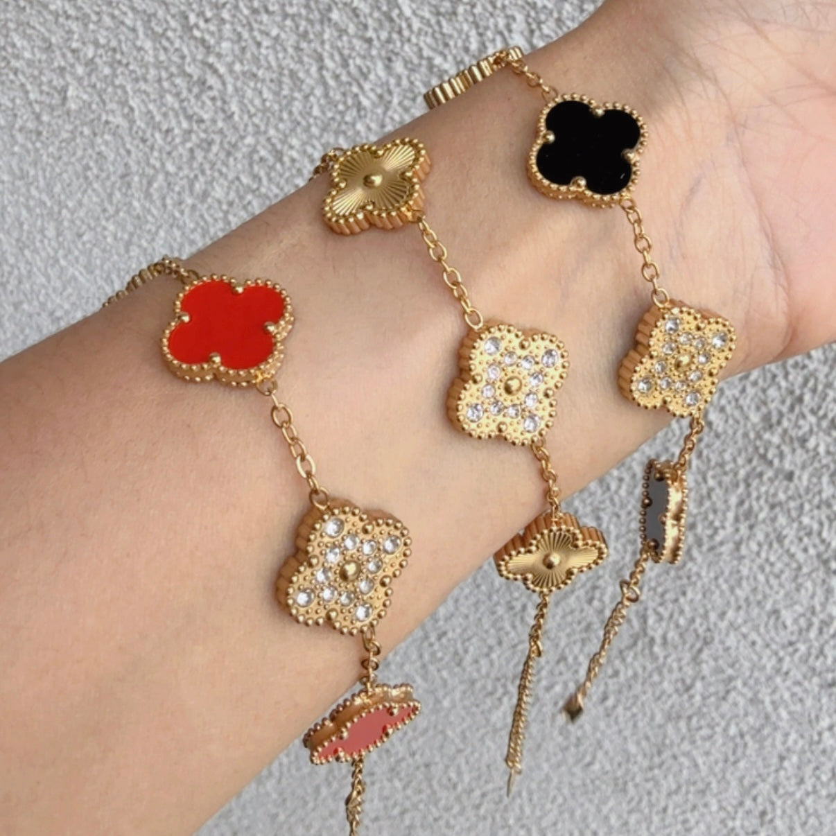 Pulsera Clover Mixta