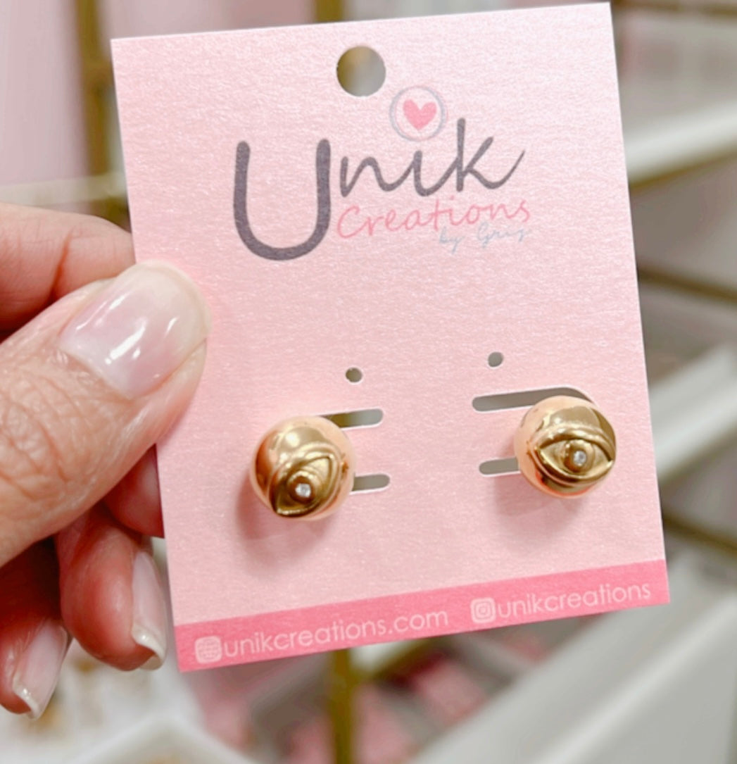 Aretes Stud Ojo