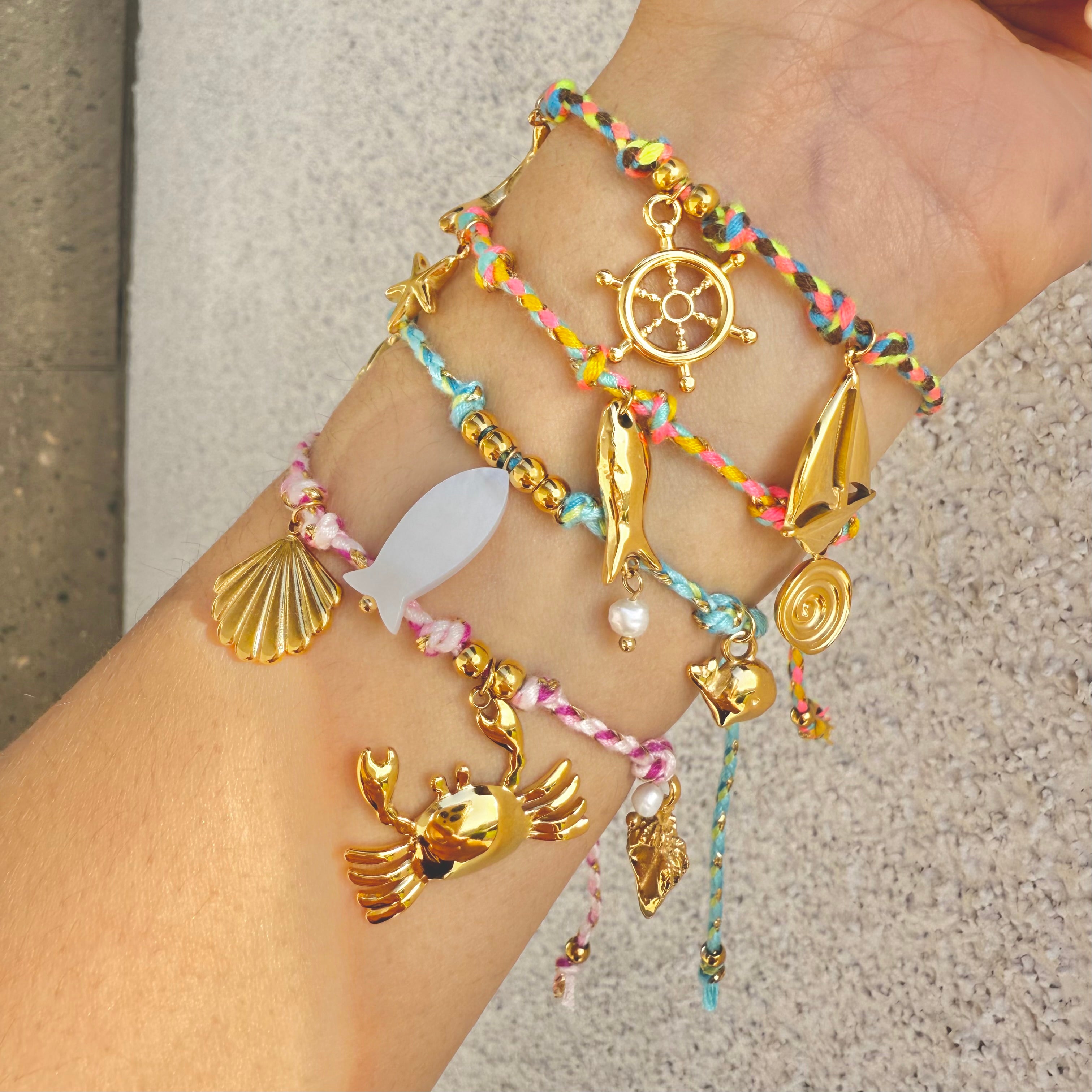 Pulsera Mar Azul