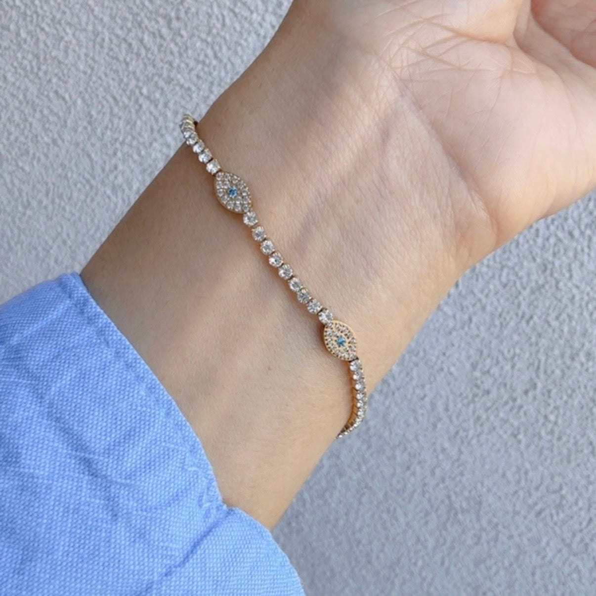 Pulsera Tennis Ojito