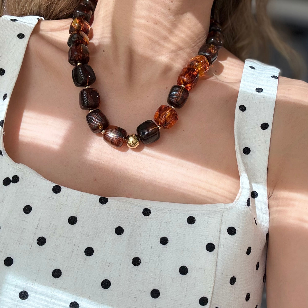 Ambar acrylic Necklace