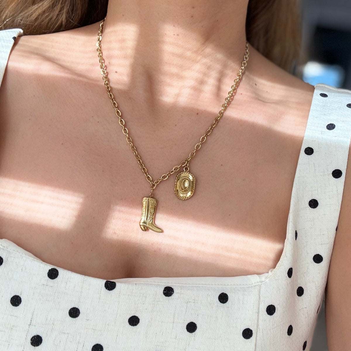 Chain Cowboy Necklace