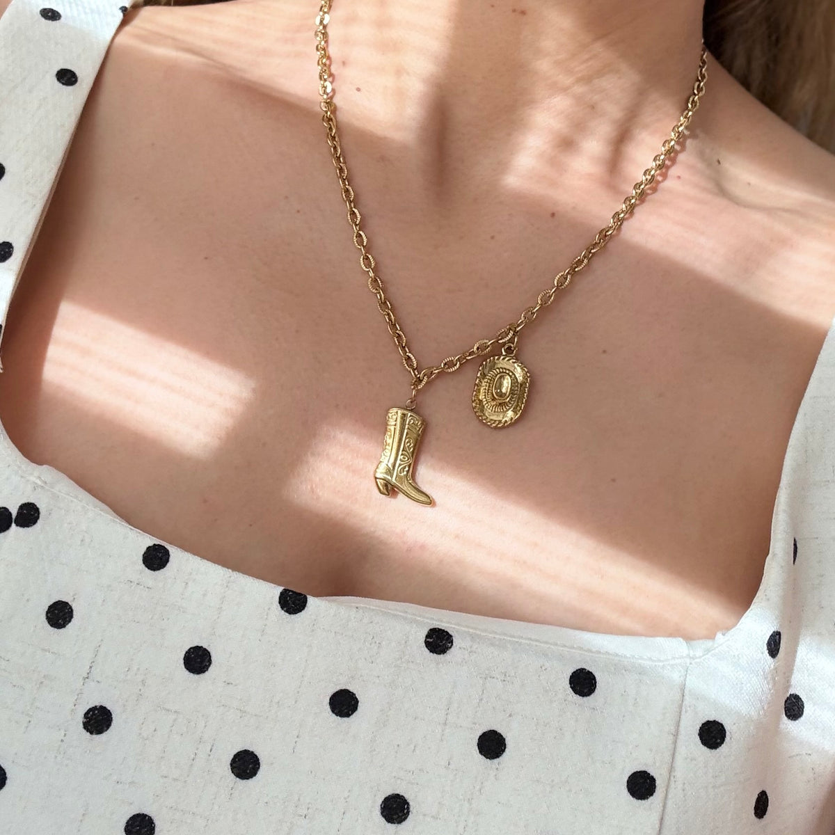 Chain Cowboy Necklace