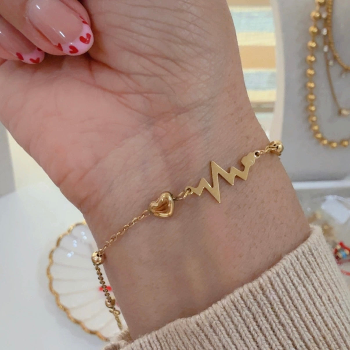 Pulsera Corazón Latido