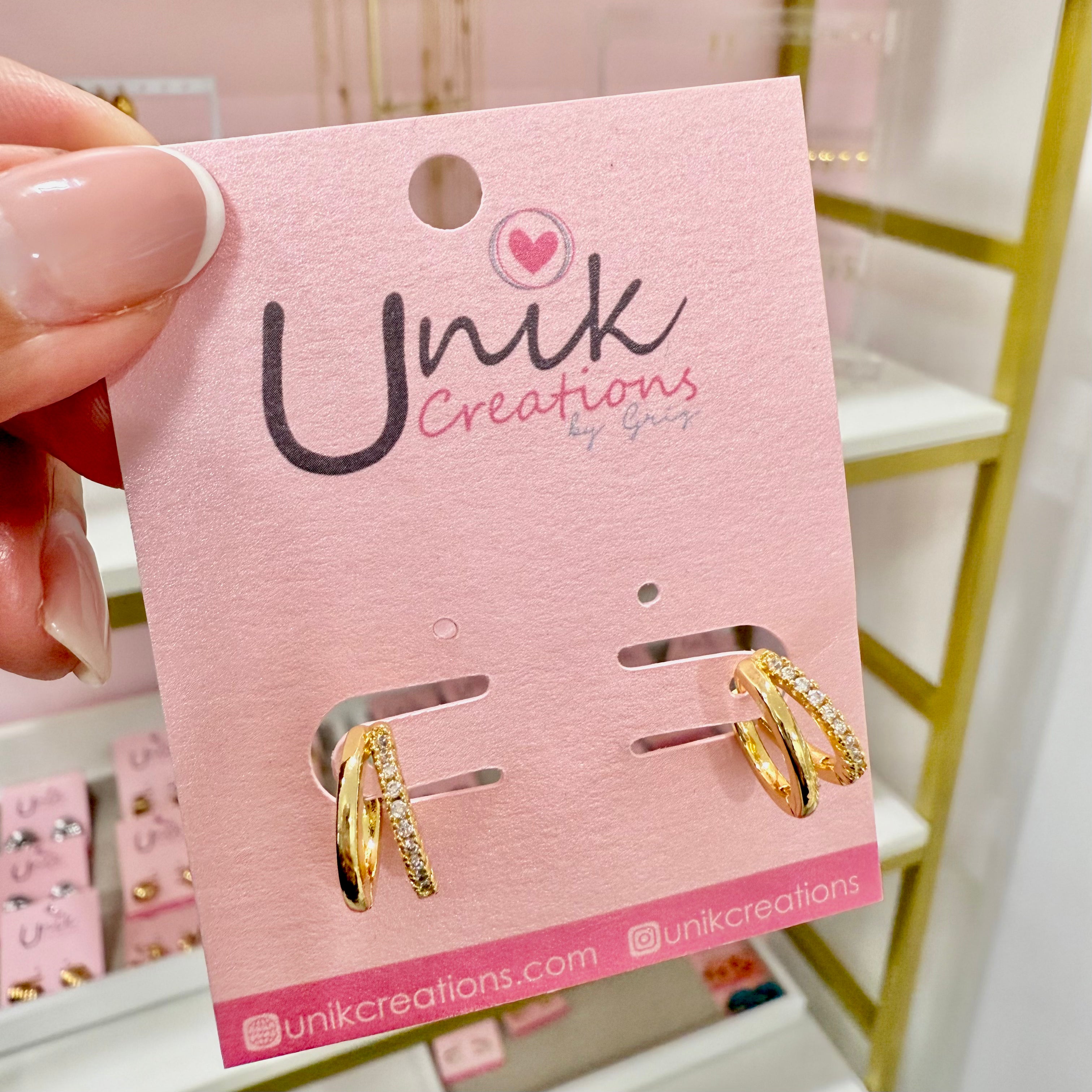 Aretes Mixto Brillito