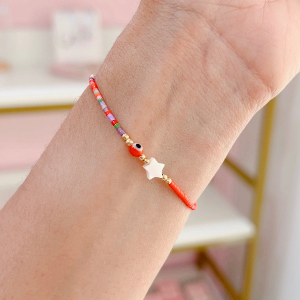 Pulsera Chakira Mixta Estrella