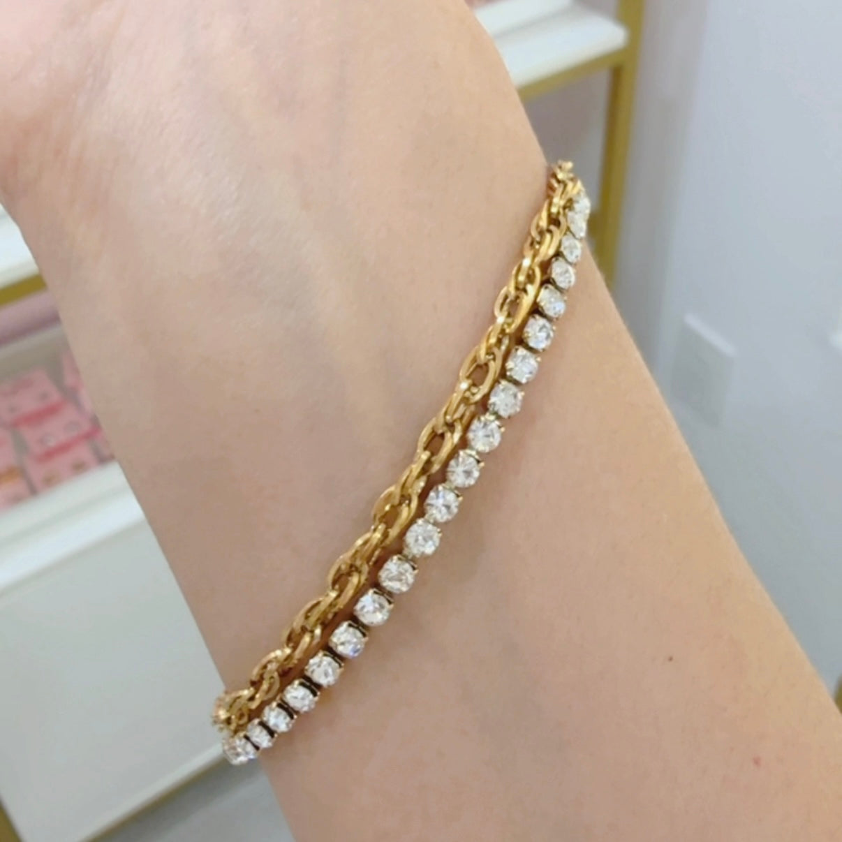 Pulsera Tennis Mixta