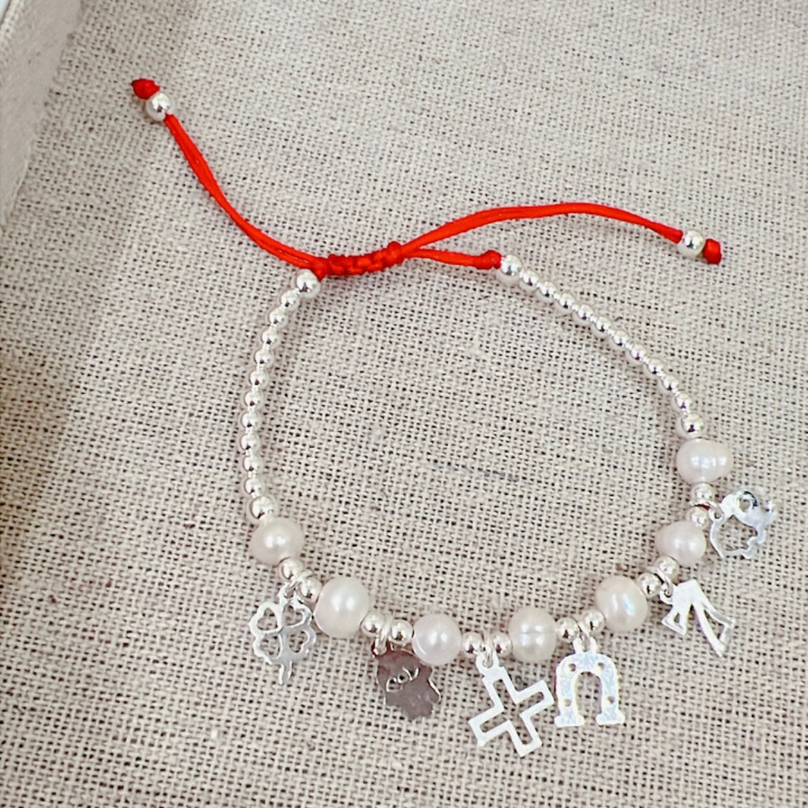 Pulsera Suerte Plata