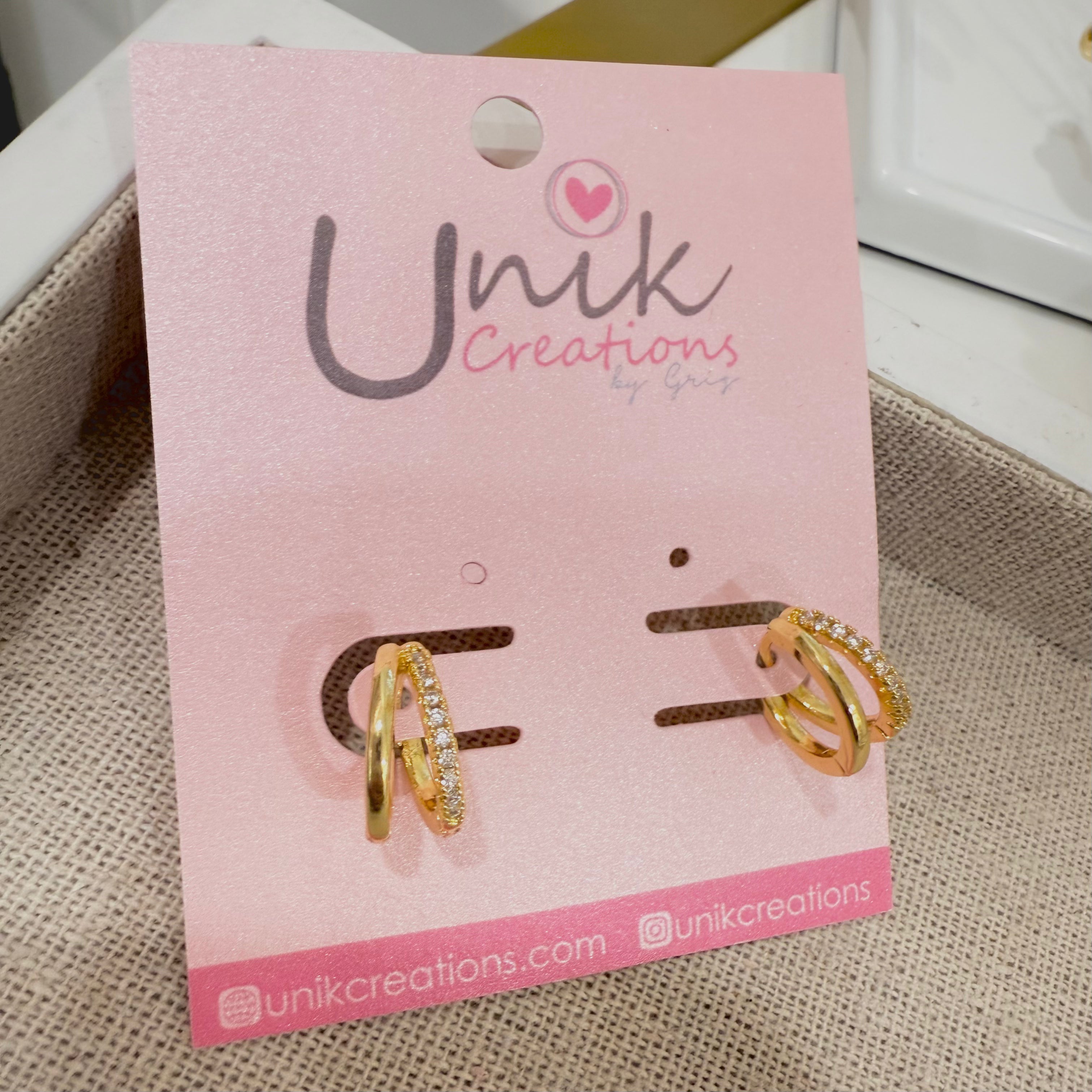 Aretes Mixto Brillito