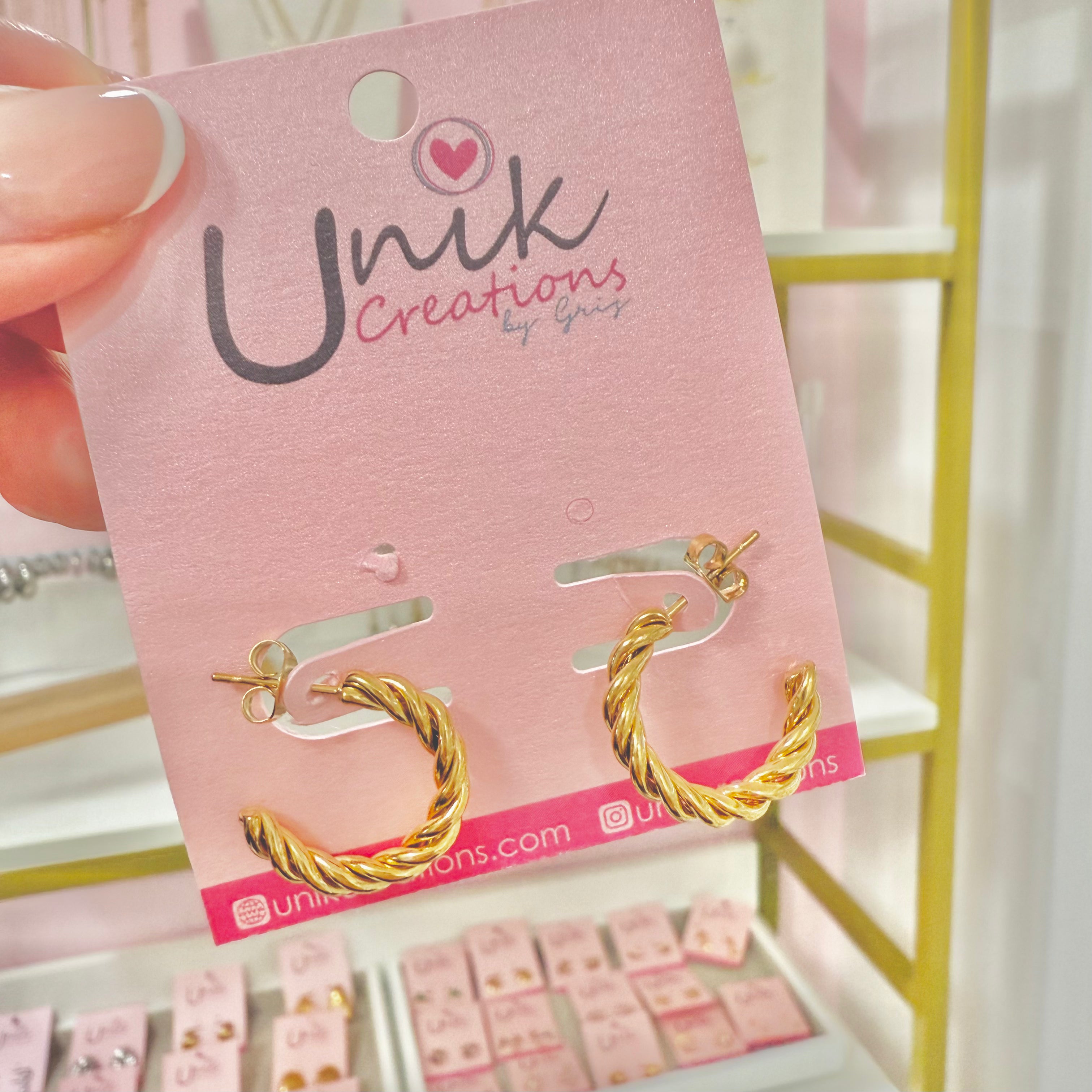 Aretes Arracada Torsal