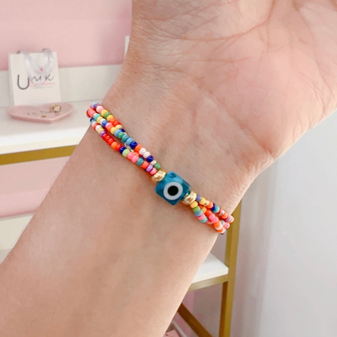 Pulsera Doble Chakira Ojito