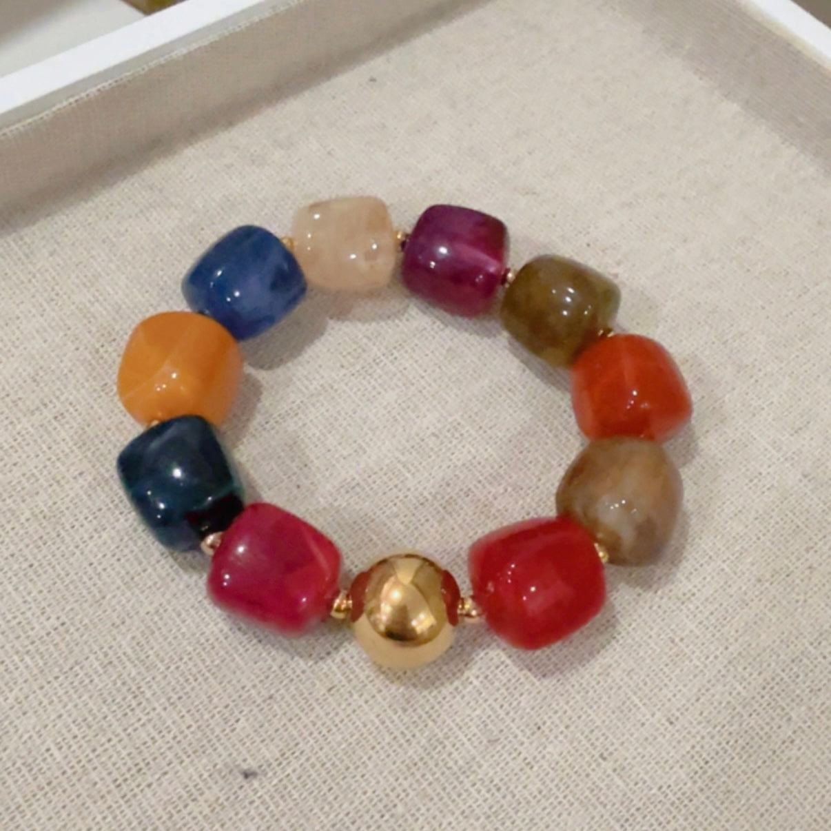 Pulsera Acrilico Mixta