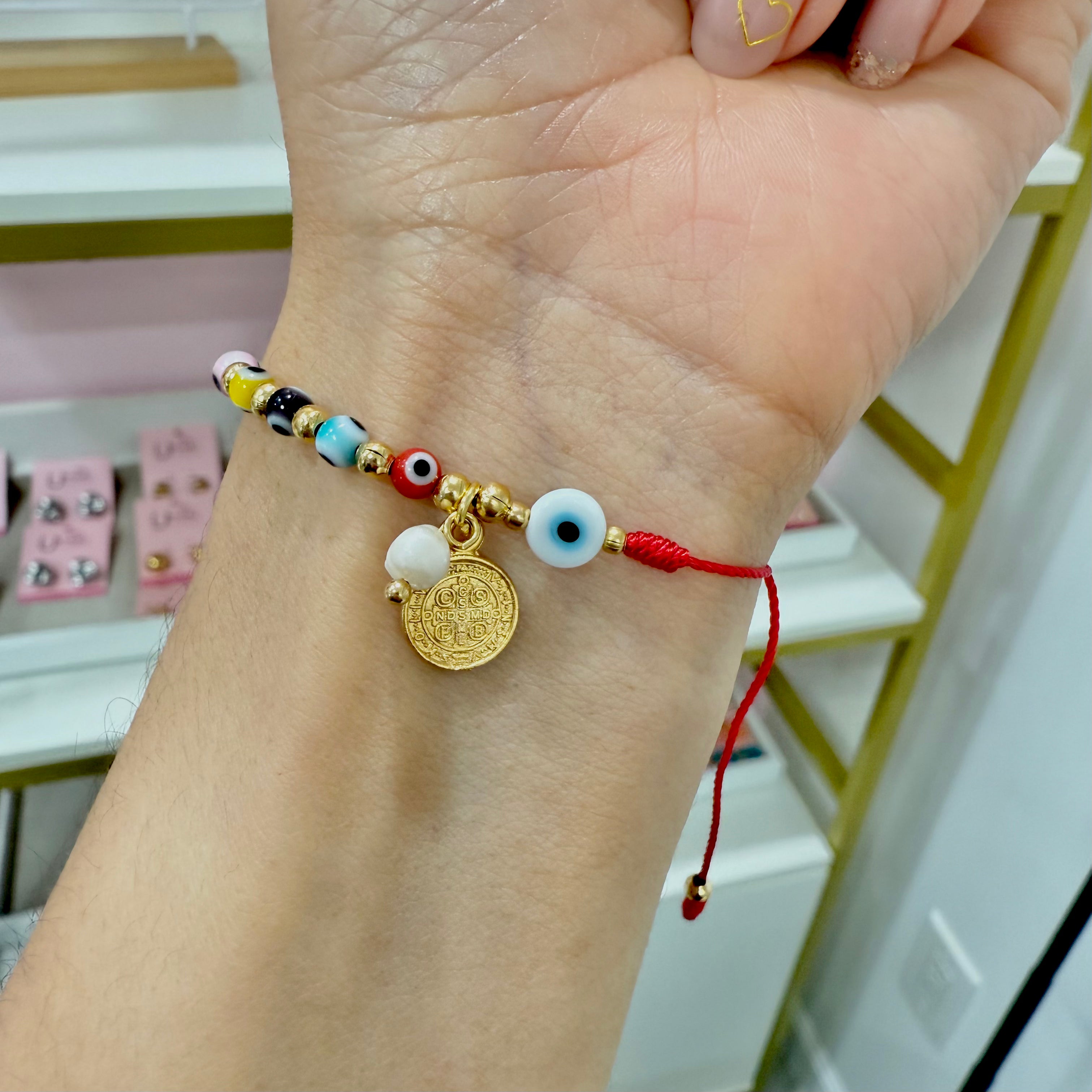 Pulsera Ojito Mixto Perlita SB