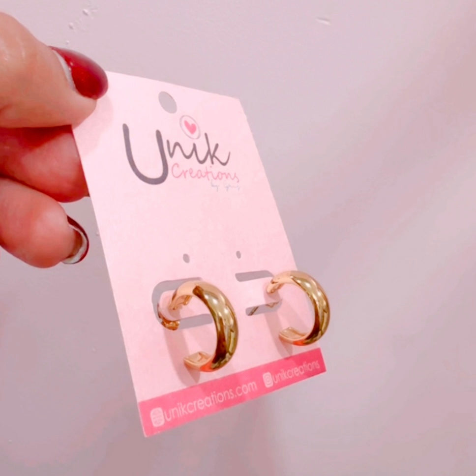 Aretes Arracada Lisa