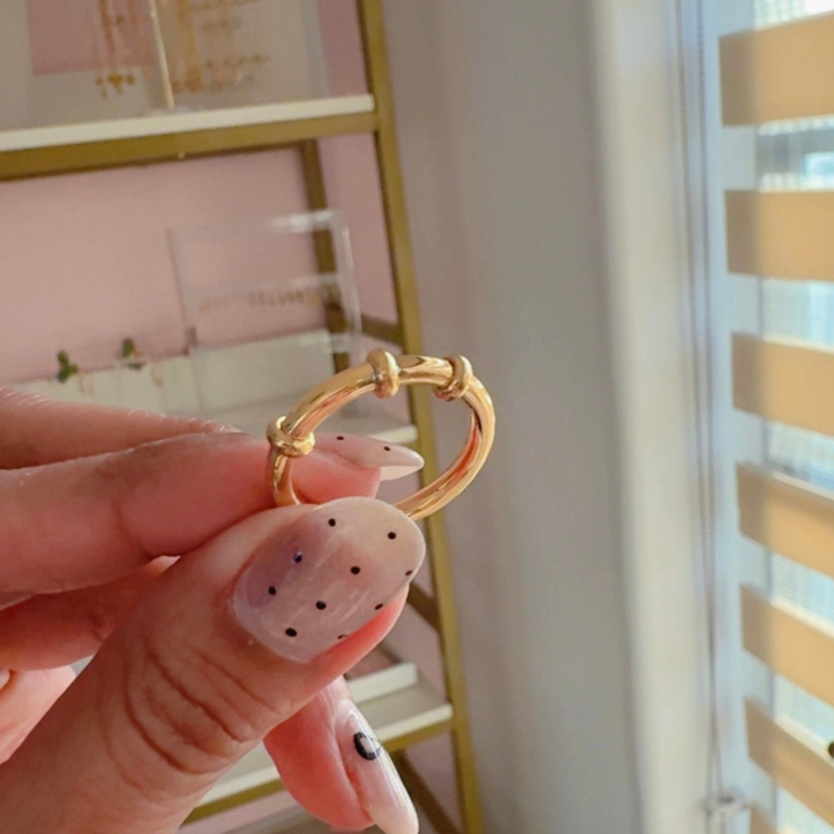 Anillo Sencillo Dorado