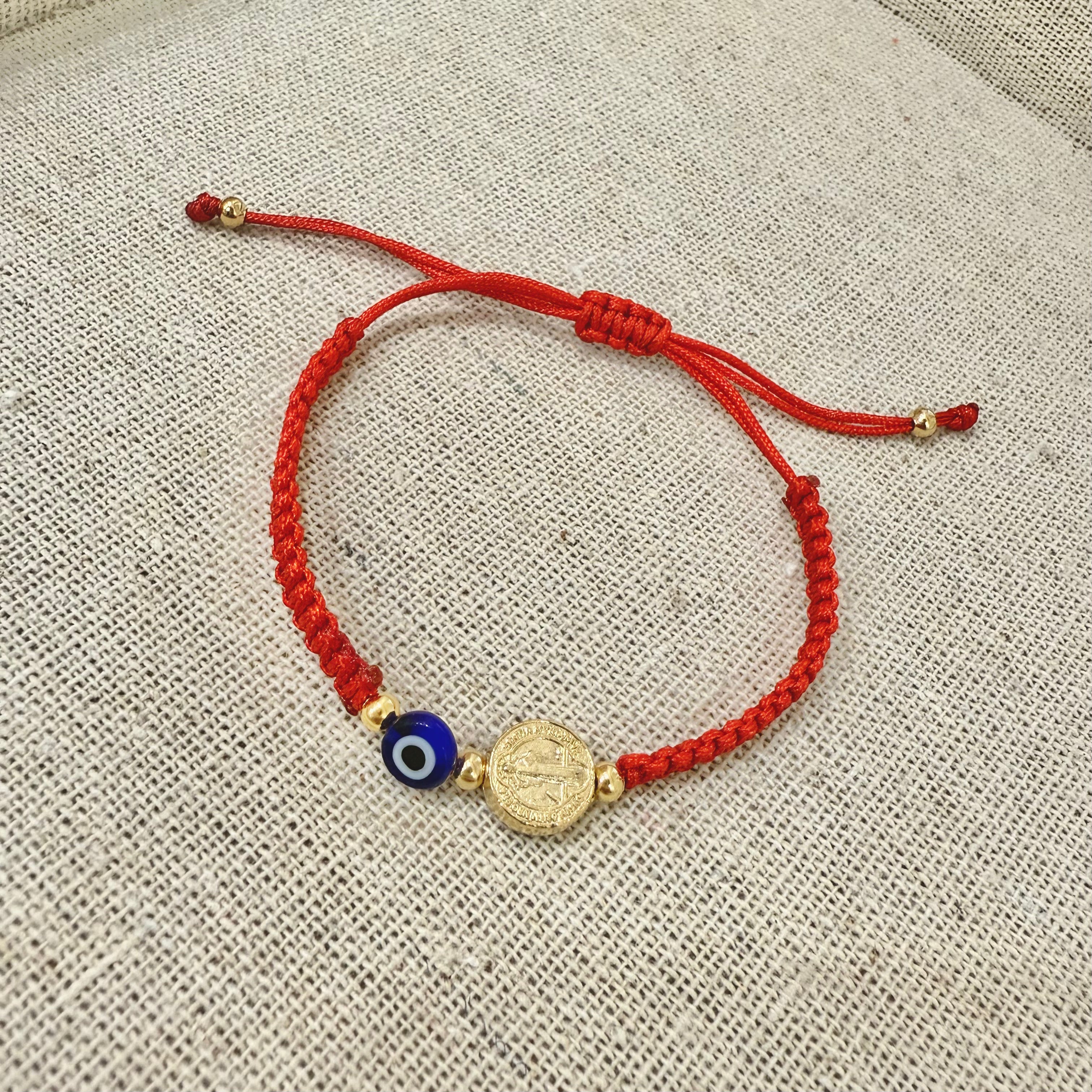 Pulsera Tejida Ojito SB
