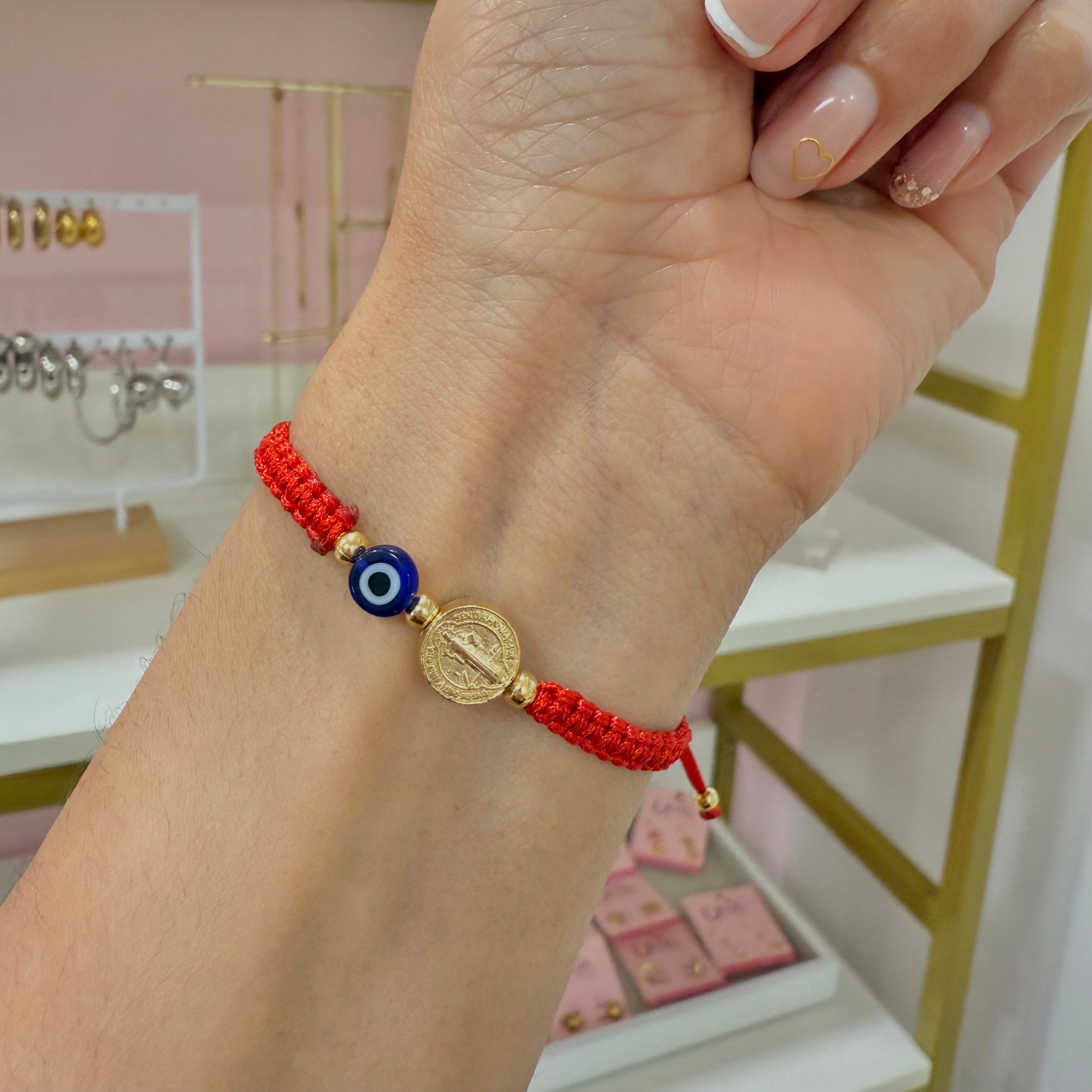 Pulsera Tejida Ojito SB
