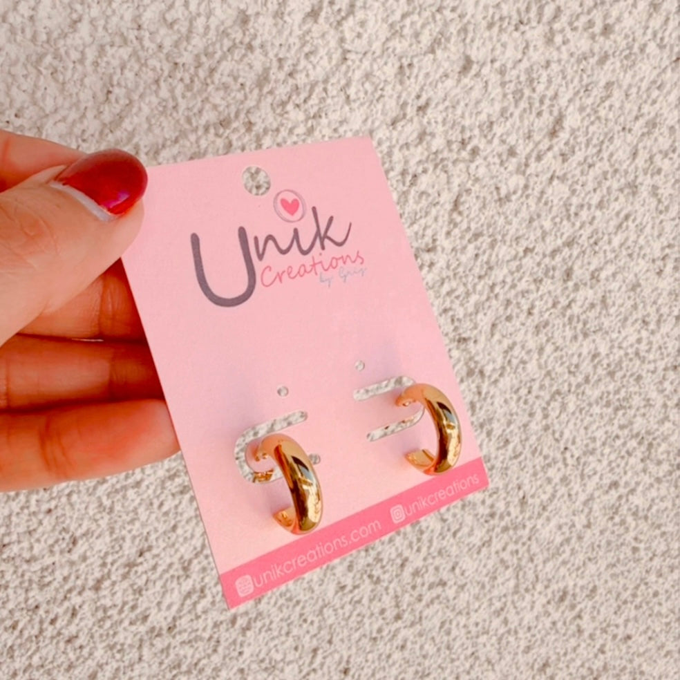 Aretes Arracada Lisa