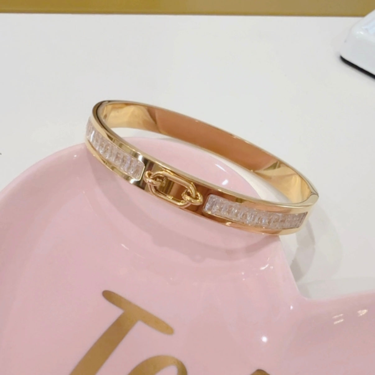 Pulsera Brazalete Cristalitos