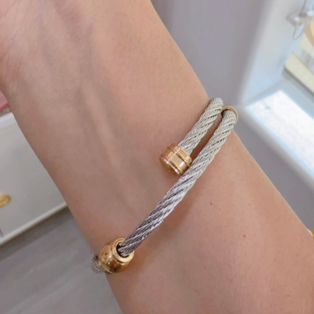 Pulsera Bicolor Aro