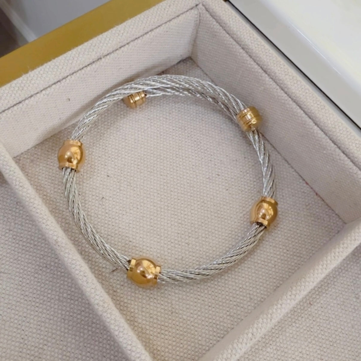 Pulsera Bicolor Aro