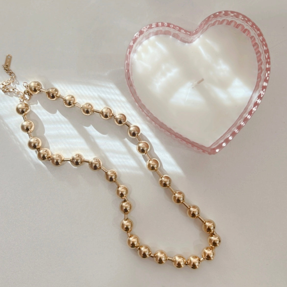Collar Bolas Acero