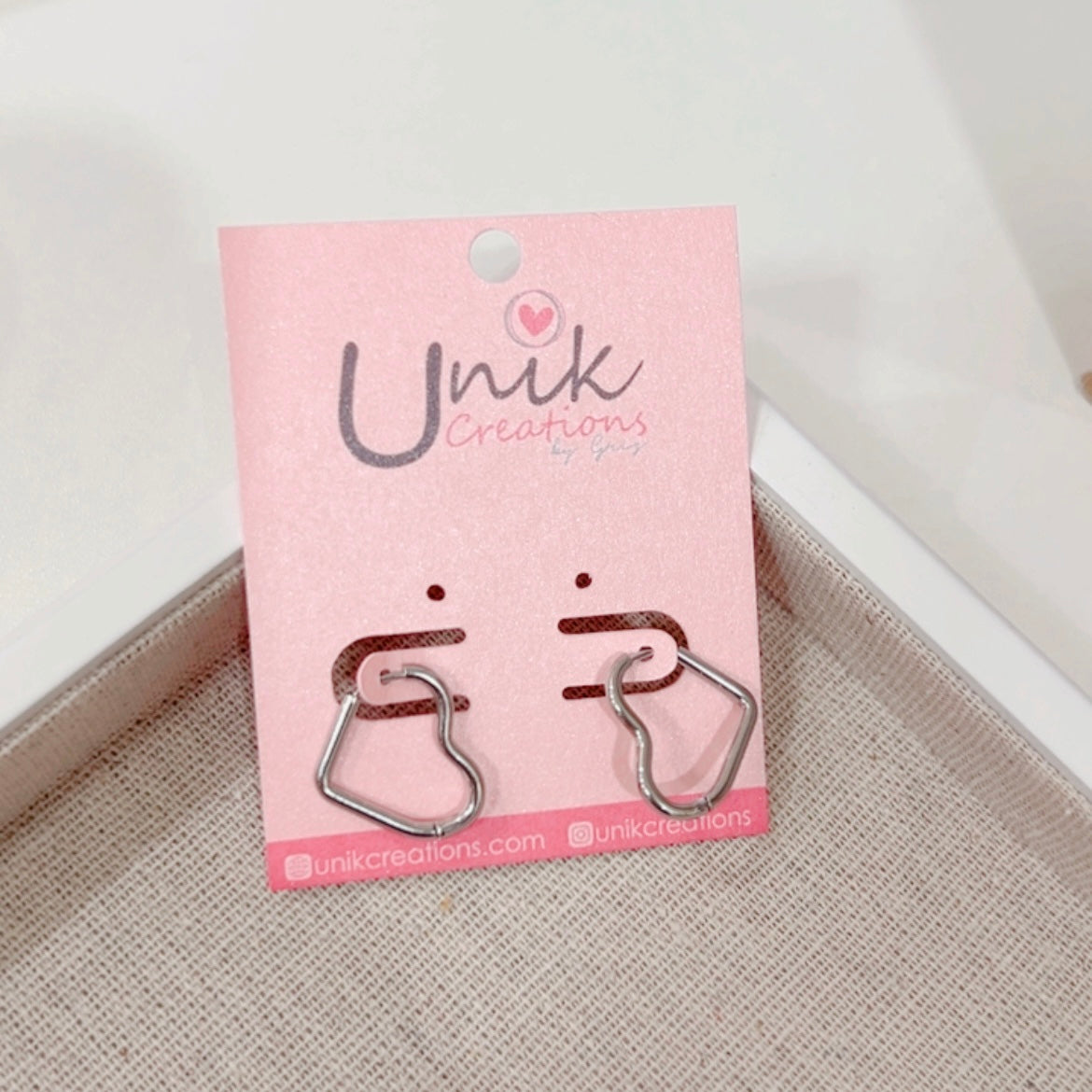 Aretes Corazon Sencillo
