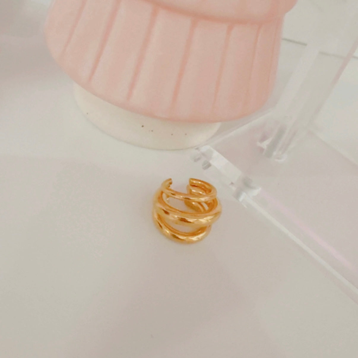 Aretes Cuff Chunky Pequeño