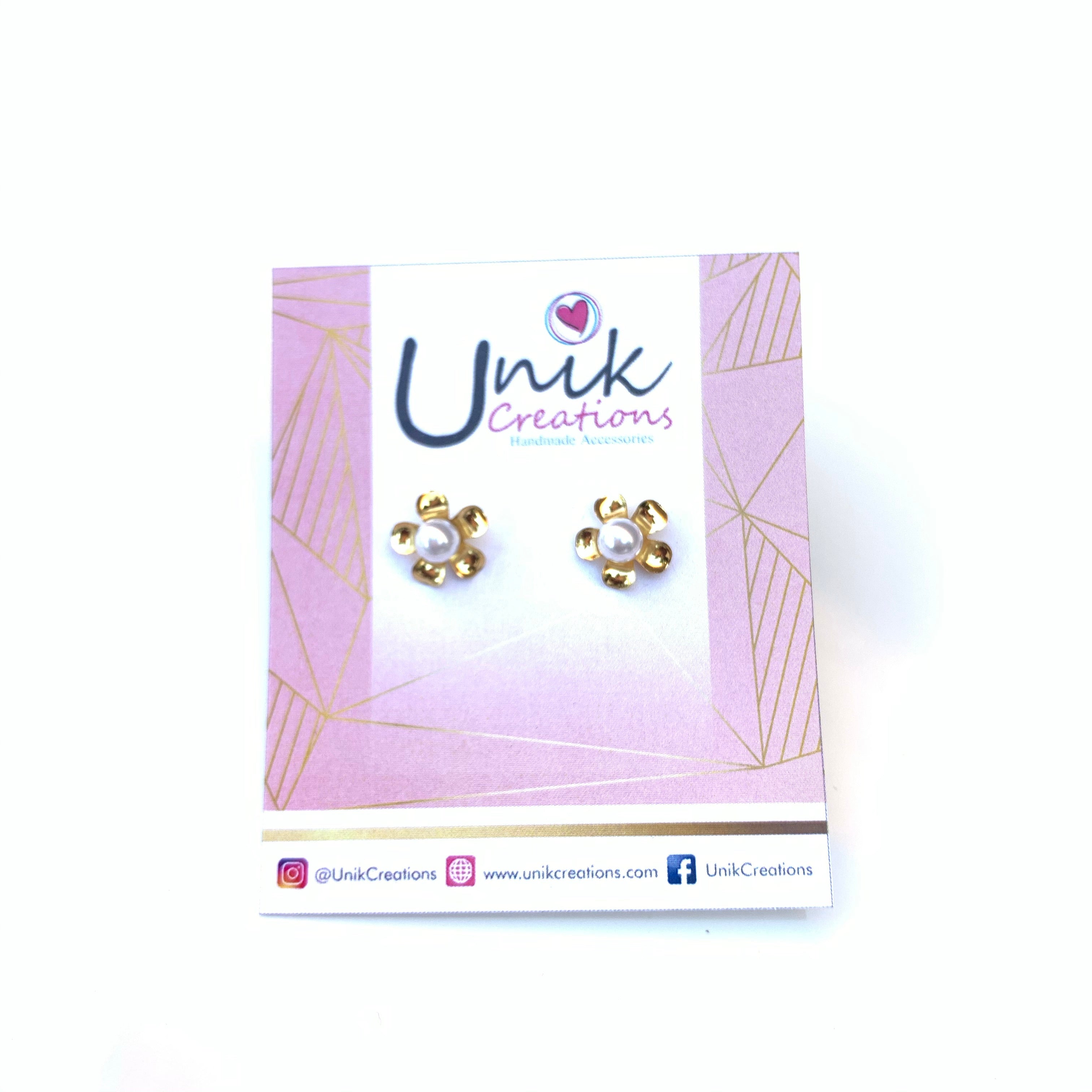 Broquel Flor Perla